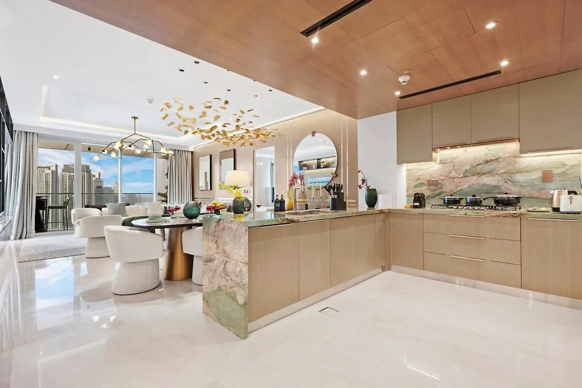 Appartamento First Class 3Br Burj Khalifa & Fountain View Dubai Emirati Arabi Uniti