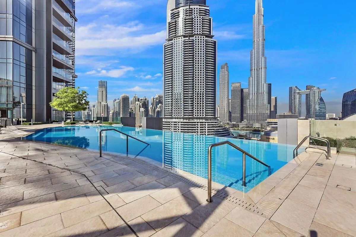 Appartamento First Class 3Br Burj Khalifa & Fountain View Dubai Emirati Arabi Uniti